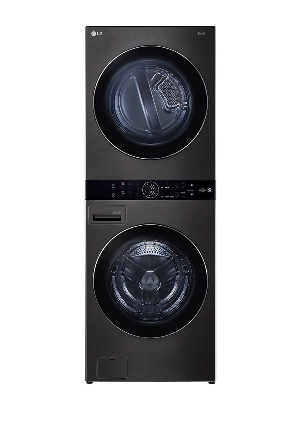 LG lavadora y secadora clav 22 black